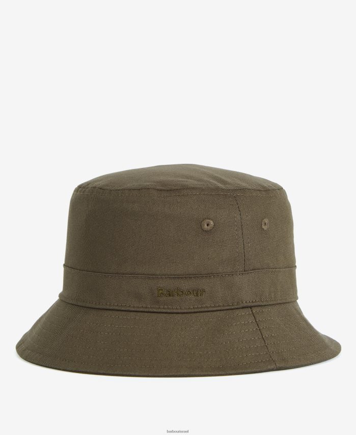 Barbour פאנץ' ורוד נשים כובע דלי אוליביה R86Z6X2436 אביזרים