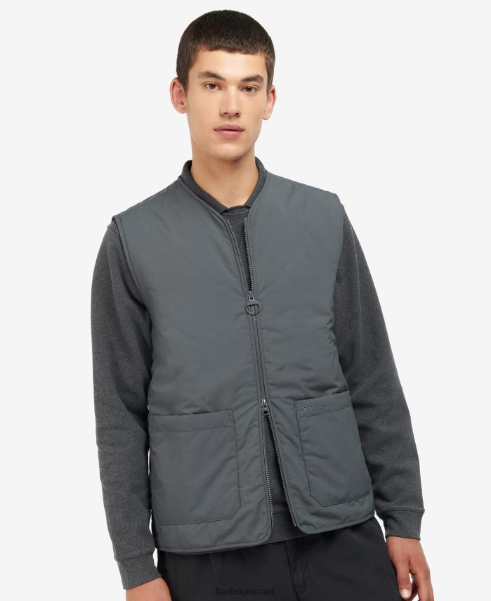 Barbour חוּם אֲדַמדַם גברים גבעת מרופד הרפן R86Z6X262 הַלבָּשָׁה