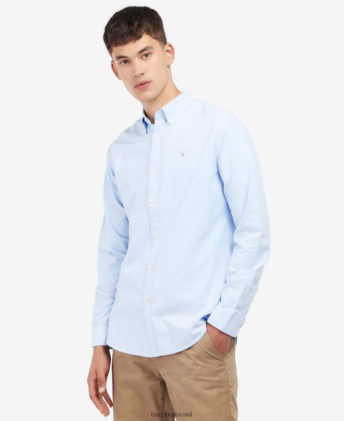 Barbour ורוד קלאסי גברים חולצה מחויטת אוקספורד R86Z6X290 הַלבָּשָׁה