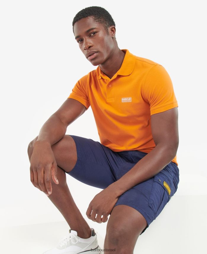 Barbour גדילן כהה גברים חולצת פולו חיונית R86Z6X653 הַלבָּשָׁה