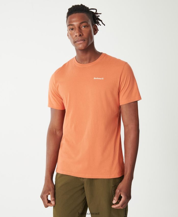 Barbour זית שרוף גברים חולצת טי של קנטריג R86Z6X749 הַלבָּשָׁה