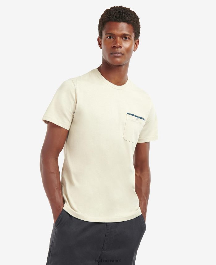 Barbour כחול מונקו גברים חולצת טריקו של טייסייד R86Z6X796 הַלבָּשָׁה