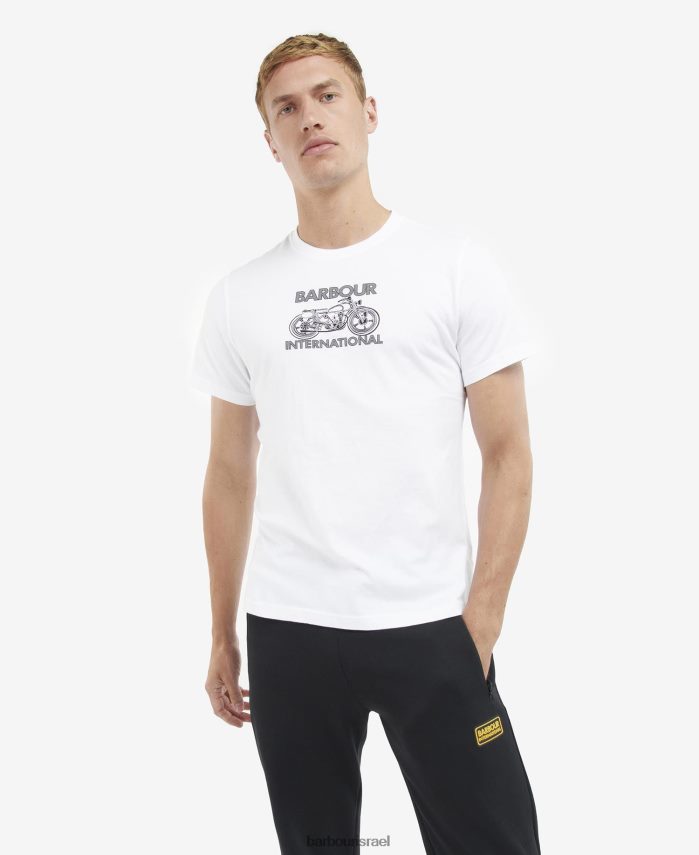 Barbour אזוב קל גברים חולצת טריקו בהדפס גרפי עדשה R86Z6X808 הַלבָּשָׁה