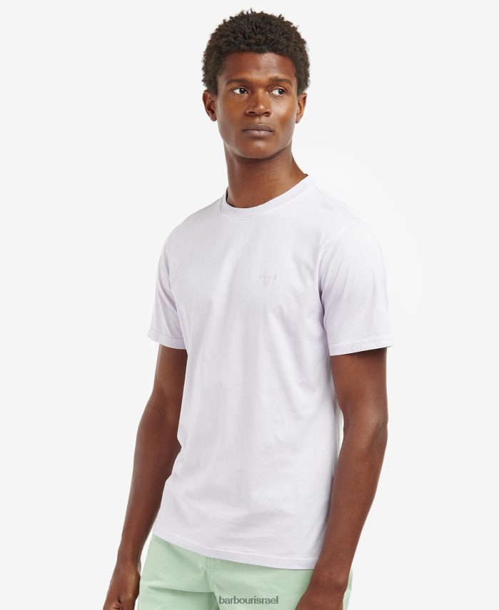 Barbour גְדִילָן גברים חולצת טריקו צבועה בבגד R86Z6X817 הַלבָּשָׁה