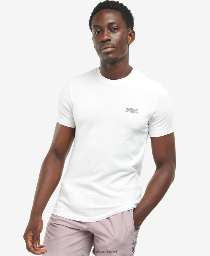 Barbour ענבר גברים חולצת טי לוגו קטנה R86Z6X844 הַלבָּשָׁה