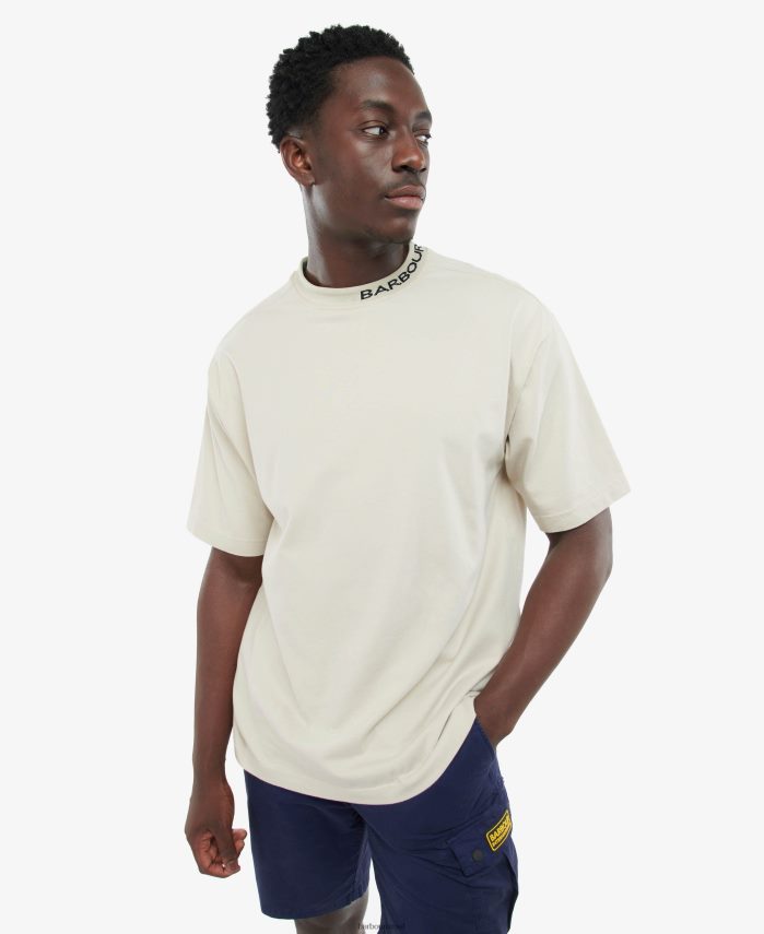 Barbour פלומה גברים חולצת טי אוברסייז של סמית R86Z6X848 הַלבָּשָׁה