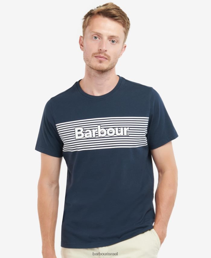 Barbour חיל הים הקלאסי גברים חולצה גרפית של קונדון R86Z6X856 הַלבָּשָׁה