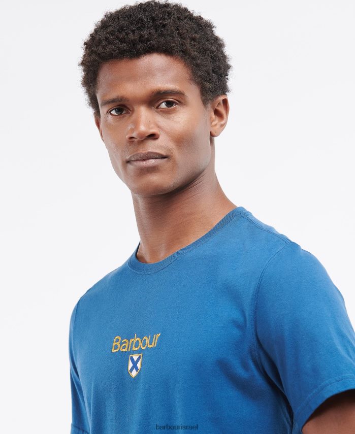 Barbour שִׁקמָה גברים סמל חולצת טריקו R86Z6X866 הַלבָּשָׁה
