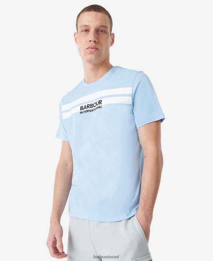 Barbour כחול דהוי גברים חולצה גבוהה R86Z6X873 הַלבָּשָׁה