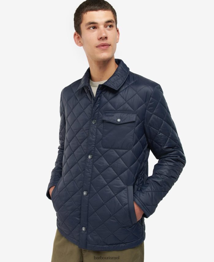 Barbour חוּם אֲדַמדַם גברים ז'קט קווילט למתחילים R86Z6X90 הַלבָּשָׁה