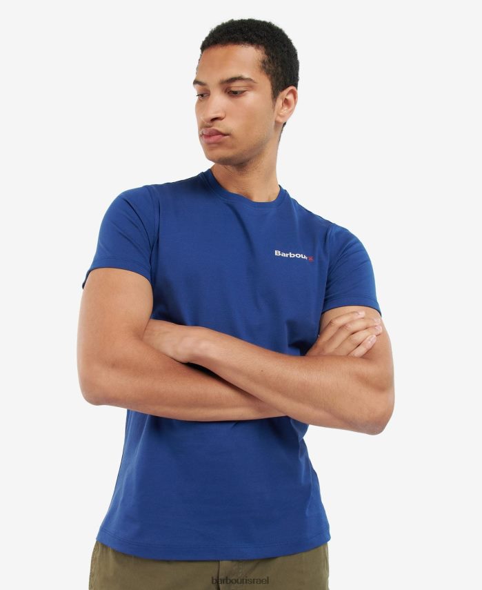 Barbour חֲפִירָה גברים חולצת טריקו גרפית של מגדלור העדר R86Z6X928 הַלבָּשָׁה