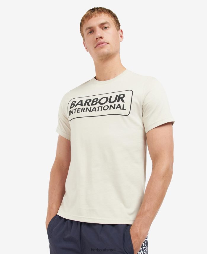 Barbour שחור קלאסי גברים חולצת טי לוגו גדולה חיונית R86Z6X930 הַלבָּשָׁה