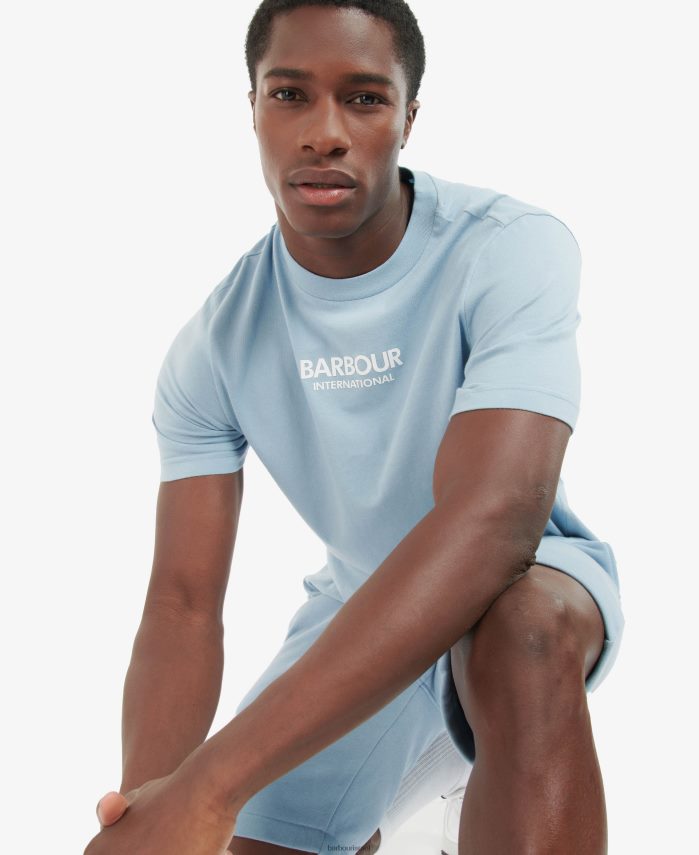 Barbour סְגַלגַל גברים חולצת טי פורמולה R86Z6X954 הַלבָּשָׁה