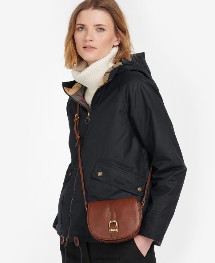 Barbour חום נשים אוכף לדר Tasche Laire R86Z6X2384 אביזרים