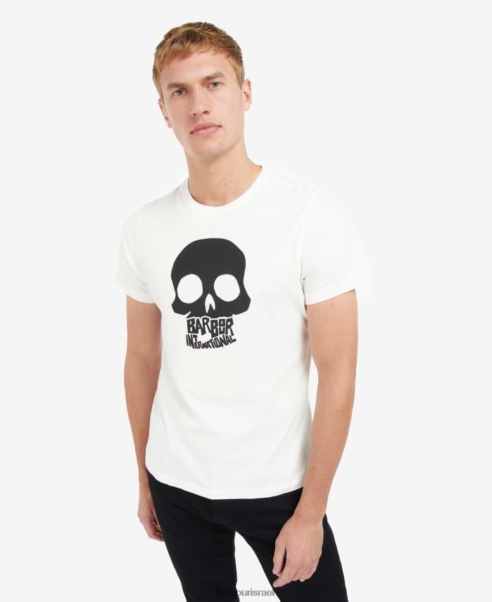 Barbour מירוץ ירוק גברים חולצה בהדפס גרפי של Vantage R86Z6X868 הַלבָּשָׁה