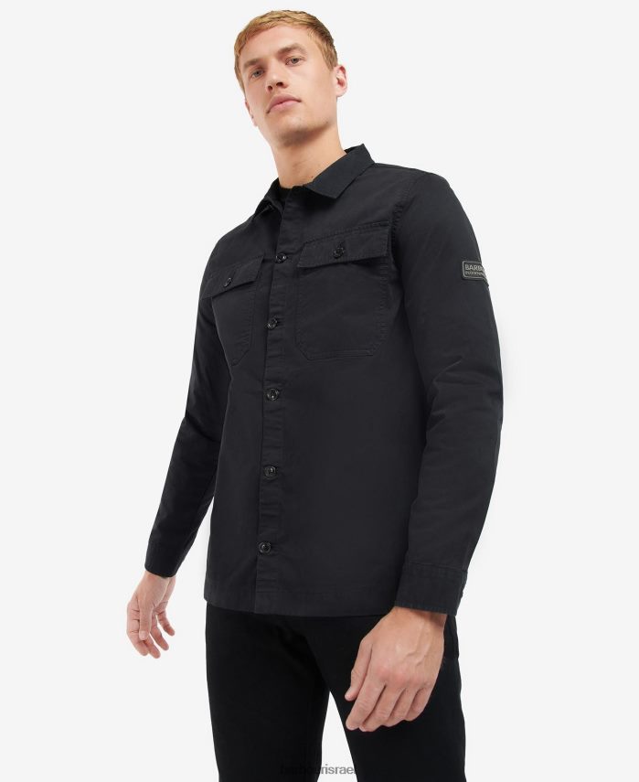 Barbour אופק כחול גברים חולצת אובר של adey R86Z6X297 הַלבָּשָׁה