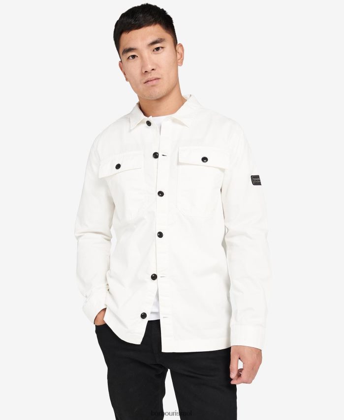 Barbour אופק כחול גברים חולצת אובר של adey R86Z6X504 הַלבָּשָׁה