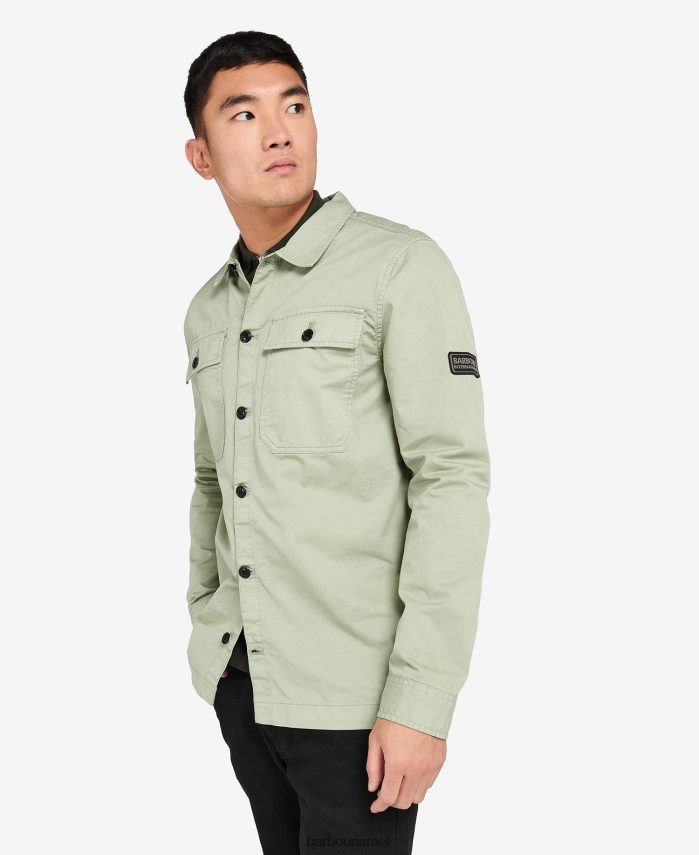 Barbour אופק כחול גברים חולצת אובר של adey R86Z6X526 הַלבָּשָׁה