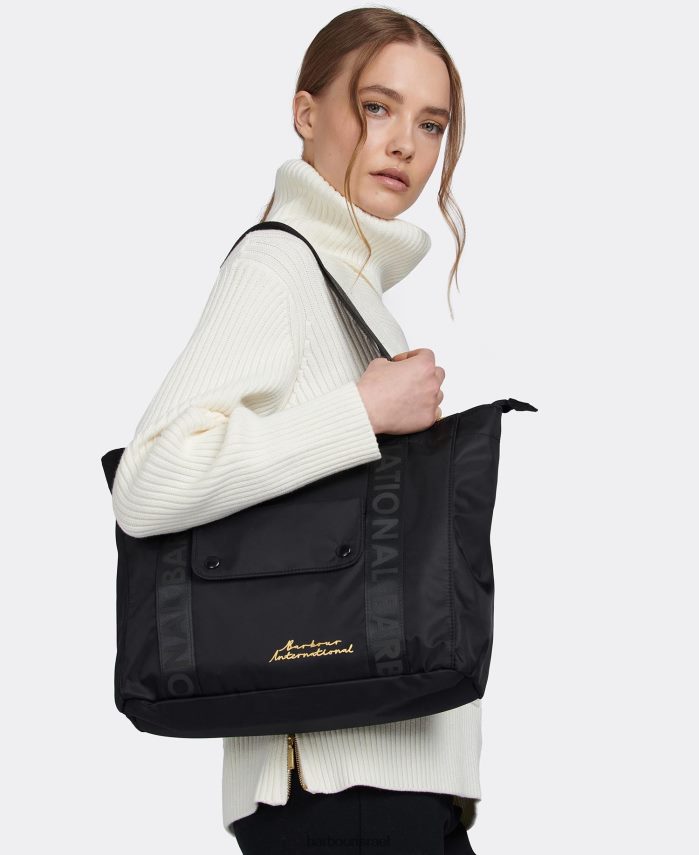 Barbour שָׁחוֹר נשים תיק apex R86Z6X2401 אביזרים