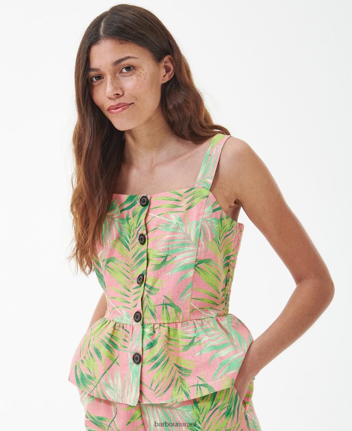 Barbour מולטי קלאסי נשים aralia top R86Z6X1622 הַלבָּשָׁה