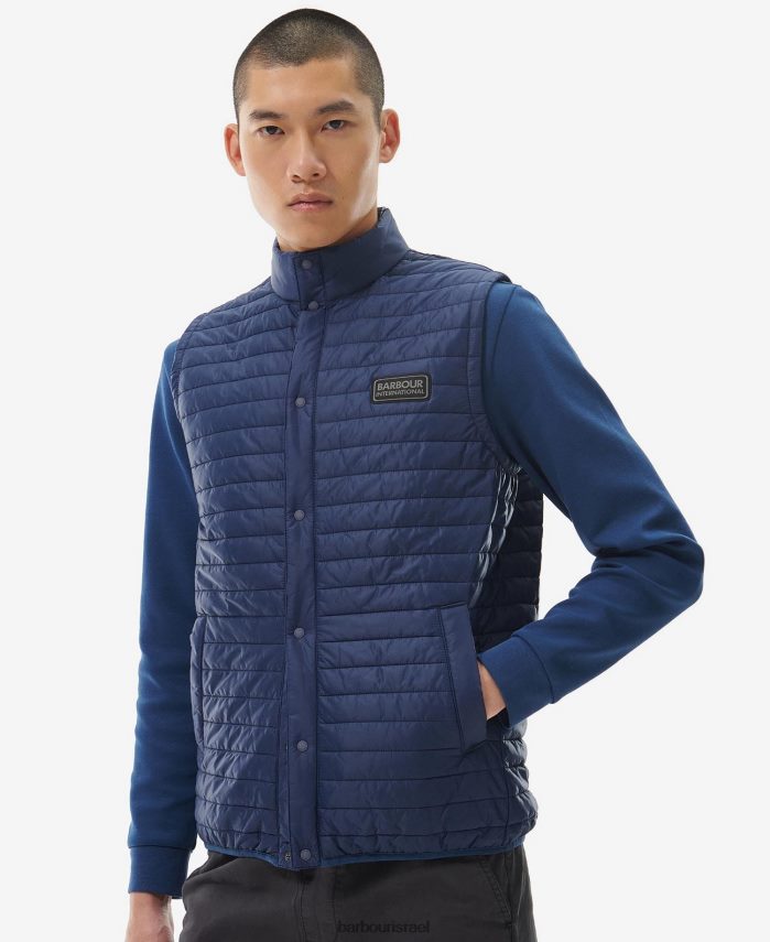 Barbour צי אוקספורד גברים belgrave gilet R86Z6X257 הַלבָּשָׁה