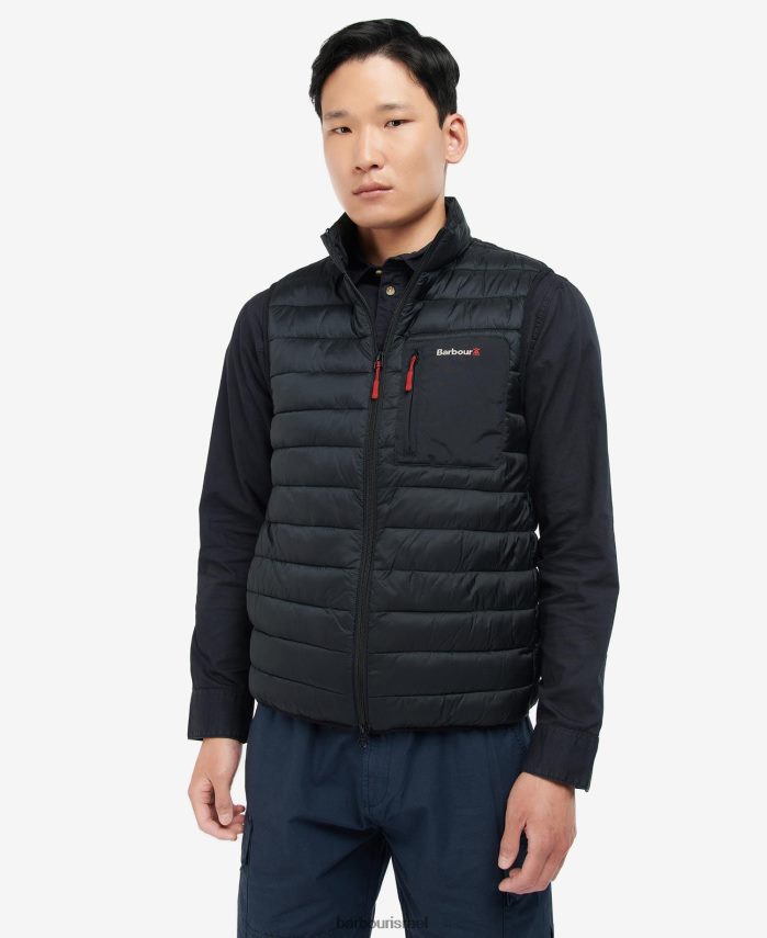 Barbour חיל הים הקלאסי גברים burnall gilet R86Z6X271 הַלבָּשָׁה