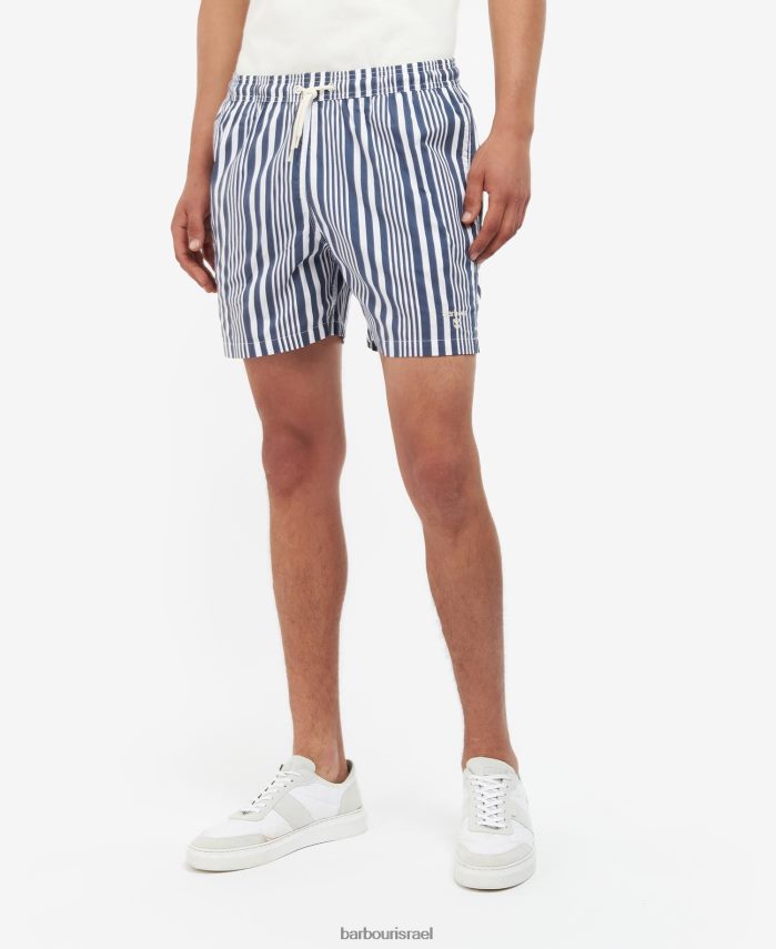 Barbour אדום קלאסי גברים מכנסי ים קצרים של deckham R86Z6X1156 הַלבָּשָׁה