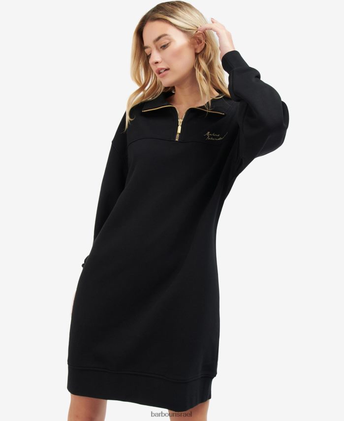 Barbour שחור קלאסי נשים שמלת fenway R86Z6X1902 הַלבָּשָׁה