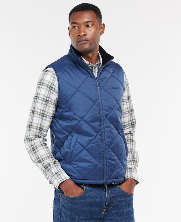 Barbour חיל הים גברים finnar gilet R86Z6X226 הַלבָּשָׁה