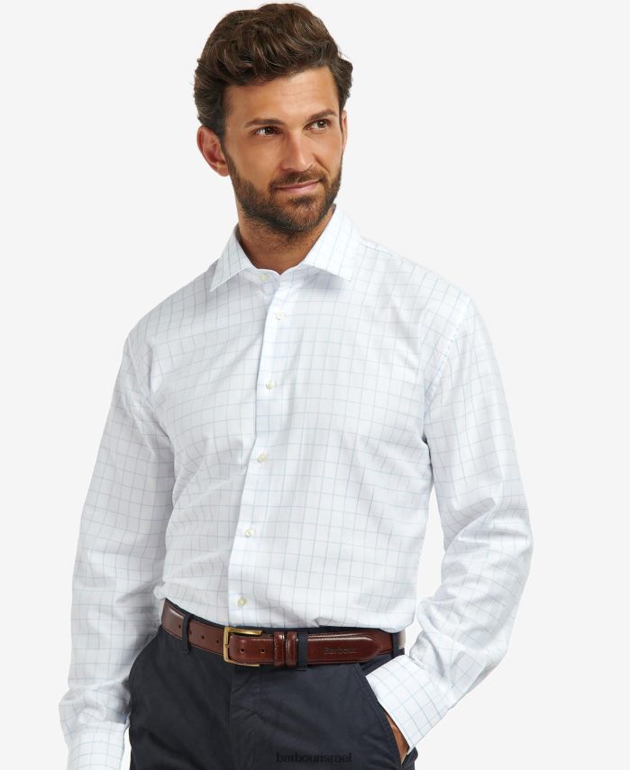 Barbour שָׁמַיִם גברים חולצה אקטיבית קאנטרי של hanstead R86Z6X393 הַלבָּשָׁה