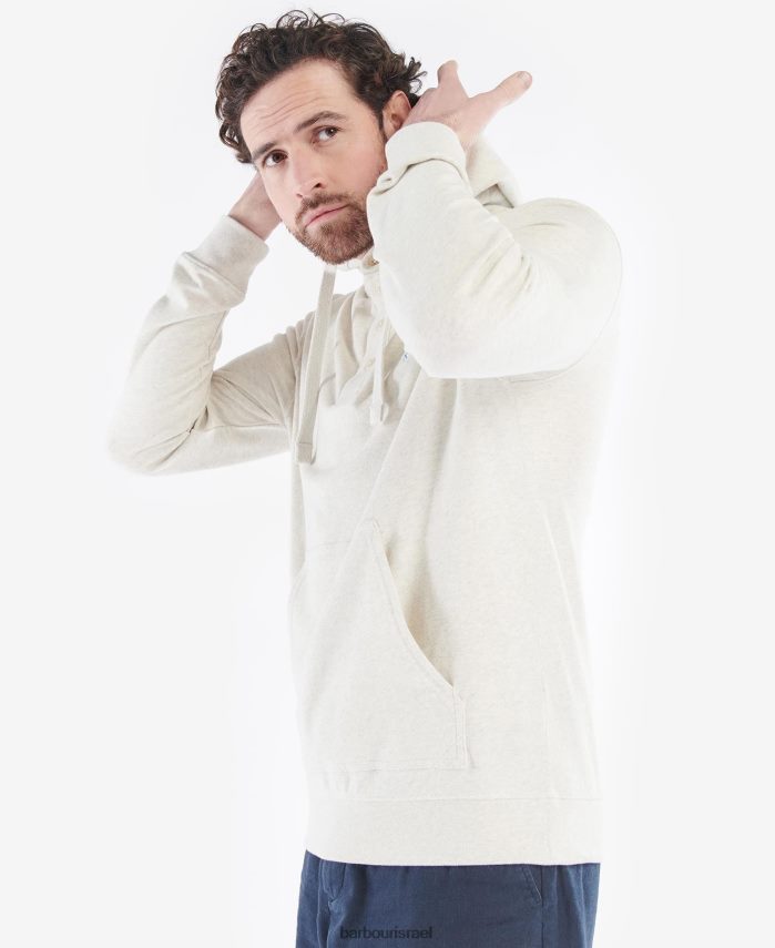 Barbour חוואר אפור גברים קפוצ'ון hetton R86Z6X1022 הַלבָּשָׁה