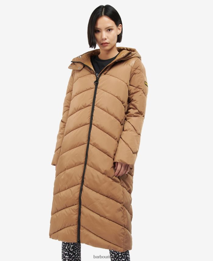 Barbour סיל שרוף נשים ז'קט טלאים מרופד של homerun R86Z6X1522 הַלבָּשָׁה