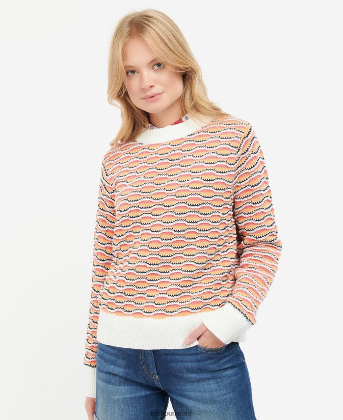 Barbour רב אור נשים מגשר סרוג של kailani R86Z6X1946 הַלבָּשָׁה