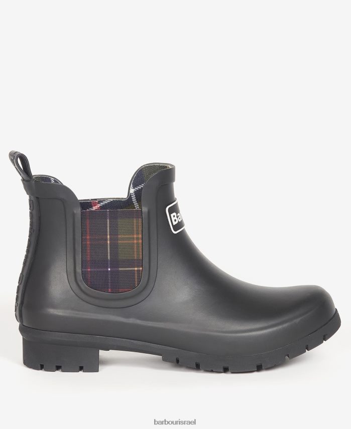 Barbour שָׁחוֹר נשים kingham wellingtons R86Z6X2156 הַנעָלָה