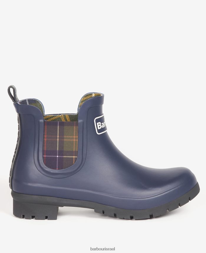 Barbour שָׁחוֹר נשים kingham wellingtons R86Z6X2164 הַנעָלָה