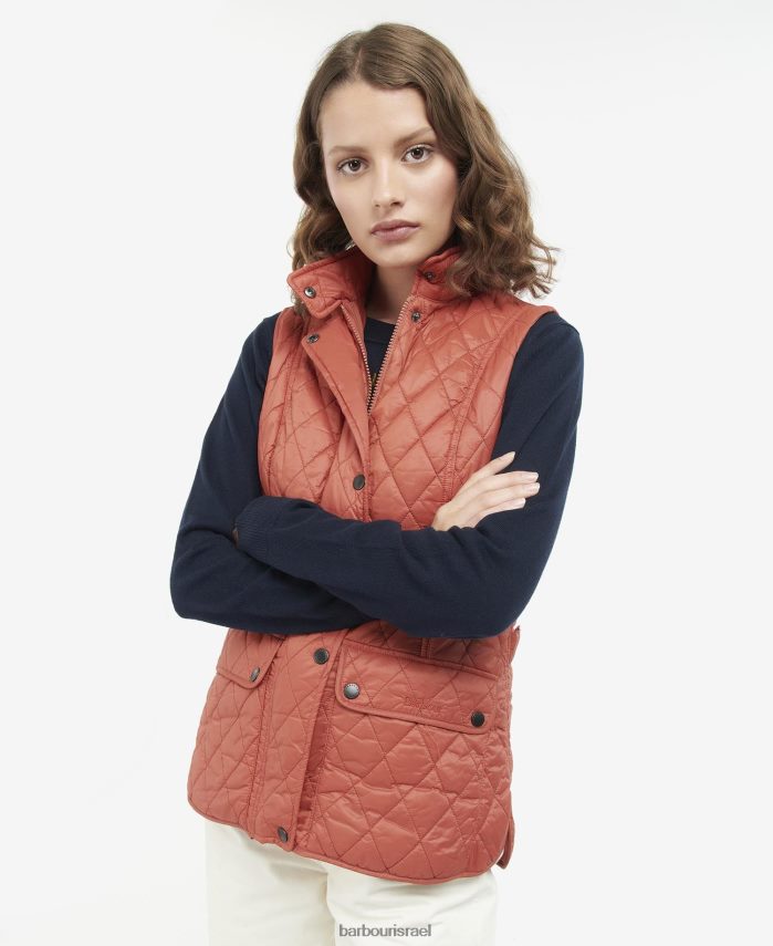 Barbour אבק ורדים נשים otterburn gilet R86Z6X1544 הַלבָּשָׁה