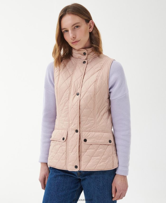 Barbour אבק ורדים נשים otterburn gilet R86Z6X1572 הַלבָּשָׁה