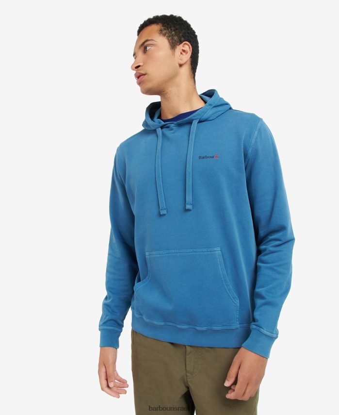 Barbour חיל הים שטוף גברים קפוצ'ון פופ-אובר של redworth R86Z6X994 הַלבָּשָׁה