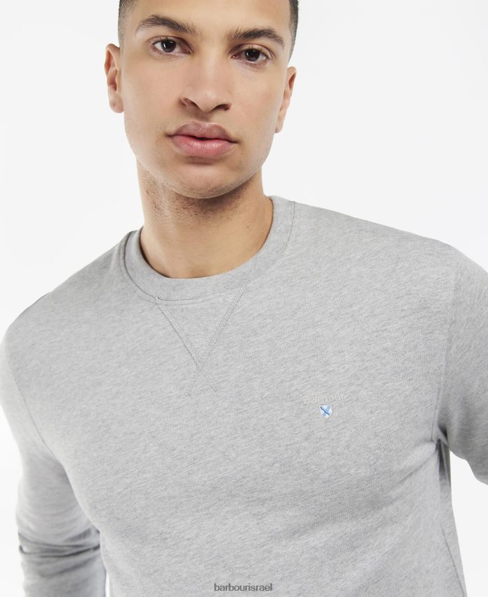 Barbour שָׁחוֹר גברים סווטשירט עם צווארון צווארון של ridsdale R86Z6X1012 הַלבָּשָׁה