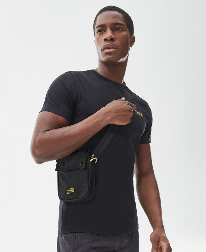 Barbour שָׁחוֹר גברים תיק שירות ripstop R86Z6X2200 אביזרים
