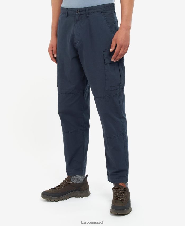 Barbour ירוק קיסוס גברים מכנסי ripstop cargo חיוניים R86Z6X1198 הַלבָּשָׁה