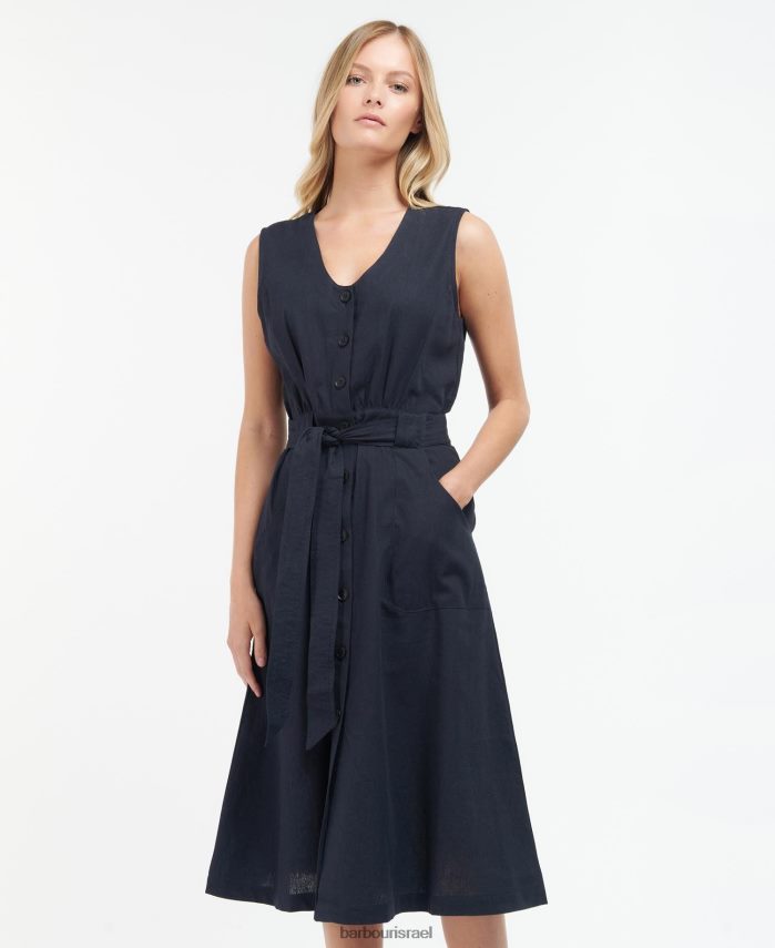 Barbour אִינדִיגוֹ נשים שמלת rutherglen R86Z6X1816 הַלבָּשָׁה