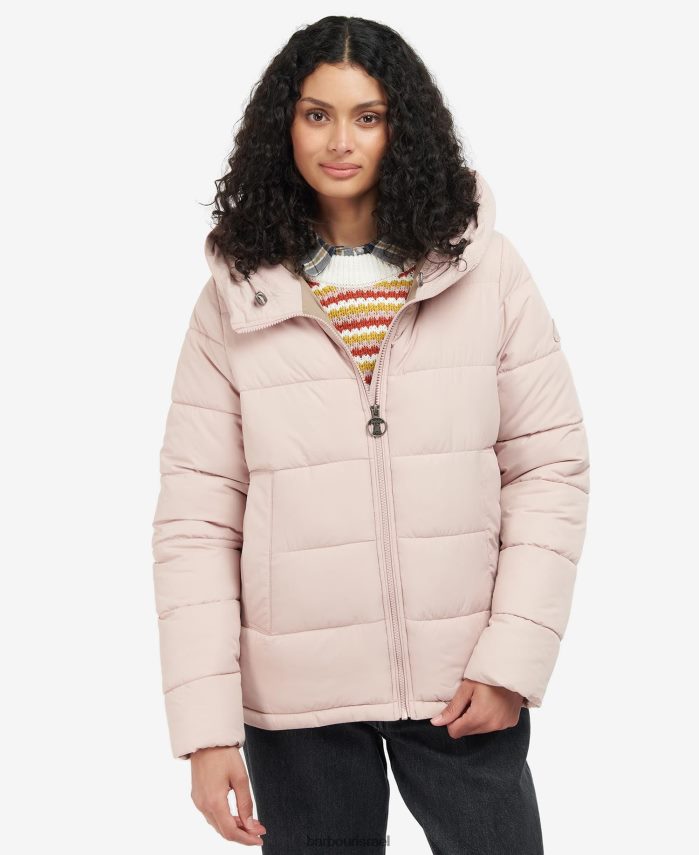 Barbour צי כהה נשים ז'קט קווילט של saunton R86Z6X1517 הַלבָּשָׁה