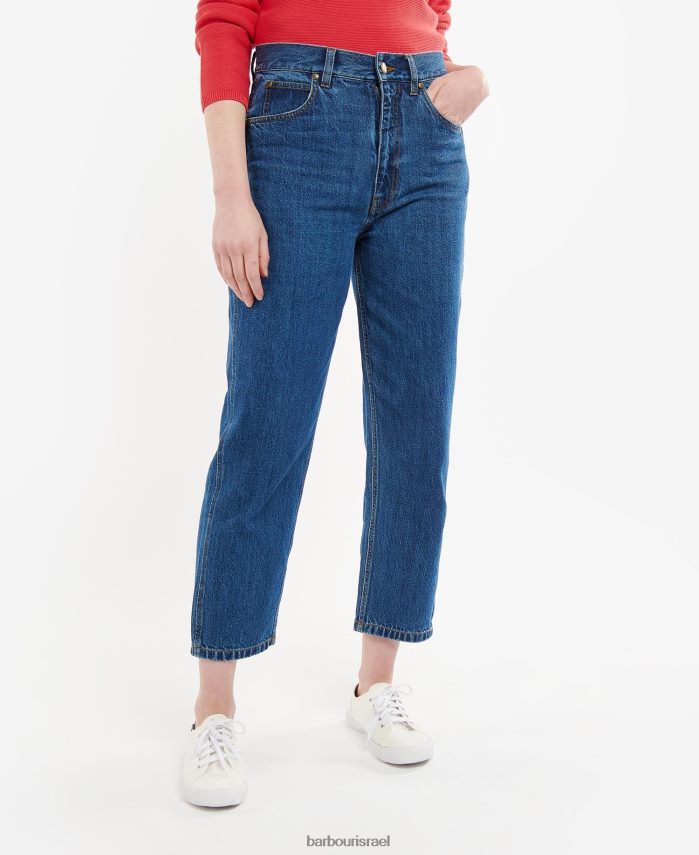 Barbour אקרו נשים ג'ינס רגל של westbury barrel R86Z6X1779 הַלבָּשָׁה